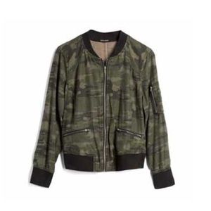 Dear John Casco Bomber Jacket Size S in Camo